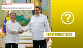 Nicolás Maduro y Gustavo Petro sí realizaron un acuerdo binacional, pero no por control territorial