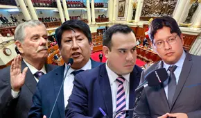 Se oficializó la lista 1 por la Mesa Directiva del Congreso: José Jerí, Fernando Rospigliosi, Waldemar Cerrón e Ilich López