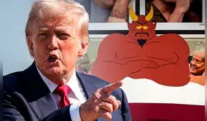 Creador de ‘South Park' lanza irónica disculpa tras episodio donde mostró a Trump acostado en la cama con Satanás