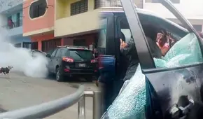 Desatan ráfaga de balazos contra hombre dentro de su vehículo en Mariscal Castilla, Rímac