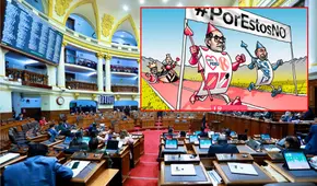 Por estos no: Carlincatura expone a los títeres de líderes políticos que postularon a la Mesa Directiva del Congreso