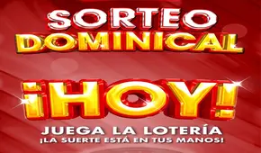 Resultados Lotería de HOY, domingo 27 de julio, por Telemetro: números del Sorteo Dominical 5510, primer premio, serie y folio