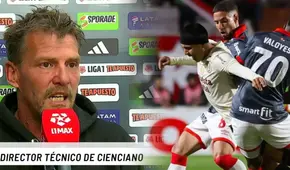 DT de Cienciano lanza rotundo mensaje a Universitario tras golazo de Alejandro Hohberg: "Hubiera sido injusto perder"