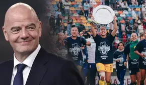 Presidente de FIFA felicita a Alianza Lima por ganar el Torneo Apertura de la Liga Femenina: "Las nuevas campeonas"