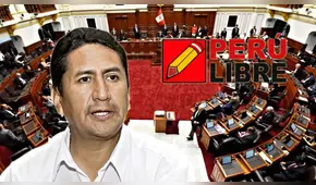 Perú Libre usó sede del Congreso para hacer propaganda política a prófugo Vladimir Cerrón