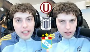 Streamer Davoo Xeneize reacciona a video del equipo de fútbol peruano más grande, según diversas IA: "Está muy igualado"
