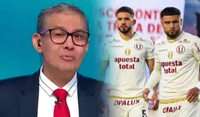 Erick Osores respalda a Universitario por la programación del 'Clásico' ante Alianza Lima: "La 'U' llegará más desgastada"
