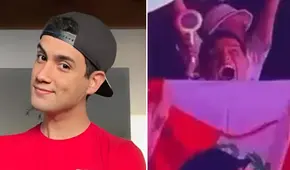 Giacomo Benavides enloquece en el concierto de Twice y saca la bandera del Perú: video se vuelve viral