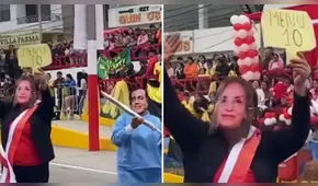Parodian a Dina Boluarte y su supuesto cirujano plástico en desfile escolar y redes reaccionan: “Faltó su rolex”