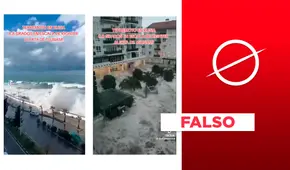 Esta recopilación de inundaciones no muestra tsunamis tras terremoto de 8,8 en Rusia