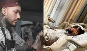 Tatuador colombiano viaja a EEUU, le detectan cáncer cerebral y hoy su familia implora una visa para ayudarlo: "Está solo allá" Tatuador colombiano viaja a EEUU, le detectan cáncer cerebral y hoy su familia implora una visa para ayudarlo: "Está solo allá"