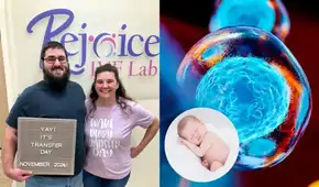 Nace bebé de embrión que fue congelado hace 31 años en EEUU y rompe récord mundial en el uso de la fecundación in vitro