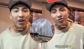 Tiktoker boliviano cuenta cómo reaccionó a las alarmas de tsunami en su vista a Perú: "He nacido sin mar y no quiero morir por mar"