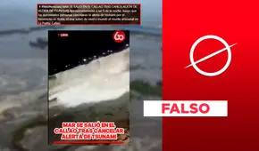 Este video no muestra llegada de tsunami al puerto del Callao por terremoto de 8,8 en Rusia