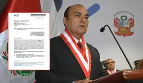 Gino Ríos, presidente de la JNJ, suma un nuevo pedido de vacancia desde el Congreso