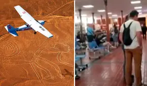 Suspenden sobrevuelos a las Líneas de Nazca tras fuertes vientos: pasajeros quedan varados