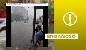Video de inundación en Nueva York del 1 de agosto de 2025 fue grabado en 2023