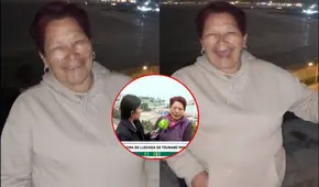 'Abuelita tsunami' abre cuenta de TikTok y aclara por qué llevó a su nieto a ver las olas del mar a pesar a alerta: "Estaba lejos, no iba a pasar nada"