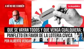 Que se vayan todos y que venga cualquiera: Panfleto en favor de la lotería cívica, por Alberto Vergara Que se vayan todos y que venga cualquiera: Panfleto en favor de la lotería cívica, por Alberto Vergara