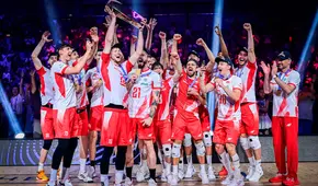 Polonia le quita el 'doblete' a Italia: barrida 3-0 en la final para llevarse la Volleyball Nations League masculina 2025