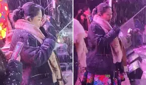 Sonia Morales sorprende al realizar concierto bajo granizada en Puno y redes dicen: "Eso sí es profesionalismo"