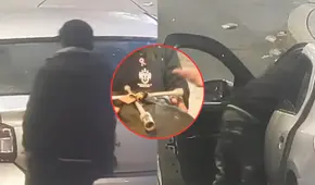 Ate Vitarte: delincuente intentó robar a conductor dormido, pero serenos frustraron el robo