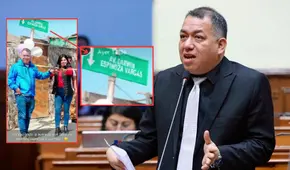Congresista Darwin Espinoza inaugura avenida con su nombre en Áncash