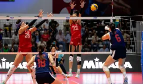Perú remontó a México y logró su segunda victoria en la Copa Panamericana de Vóley 2025
