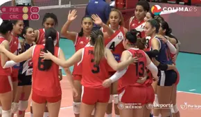 Perú es una máquina: Matadoras aplastaron 3-0 a Costa Rica y están a un paso de la fase final de la Copa Panamericana de Vóley
