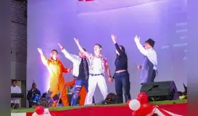 Internos del penal de Lurigancho presentaron el musical "Bajo Presión Express"