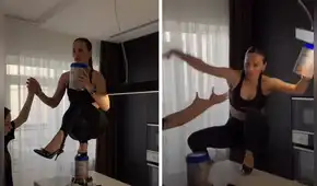 Influencer rusa se fractura la columna después de intentar recrear un reto viral de Nicki Minaj en redes sociales