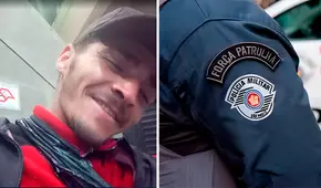 Polémica en Brasil: policías asesinan de 3 disparos a un hombre desarmado y que no opuso resistencia