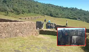 Piura: turistas realizan pintas y atentan contra estructura de Complejo Arqueológico de Aypate