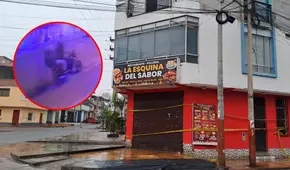 Triple asesinato en pollería de Lurín: imágenes revelan minutos antes y después del crimen