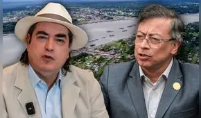 Jaime Bayly califica de ‘patético’ al presidente Petro en medio de la tensión por la isla Santa Rosa: "Va de mal en peor" Jaime Bayly califica de ‘patético’ al presidente Petro en medio de la tensión por la isla Santa Rosa: "Va de mal en peor"