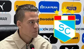Cristian Benavente y su picante mensaje tras fichar por Sporting Cristal: "El lugar perfecto para disfrutar del fútbol"