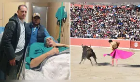 Torero español es embestido violentamente por toro en feria taurina de Coracora, Ayacucho: diestro fue lanzado varios metros