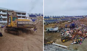 Estadio San Genaro de Chorrillos es convertido en botadero de basura: vecinos denuncian el abandono de obra de más de S/25 millones