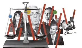 "Nadie está por encima de la ley": América Latina condena a 3 exmandatarios en lo que va del 2025 "Nadie está por encima de la ley": América Latina condena a 3 exmandatarios en lo que va del 2025
