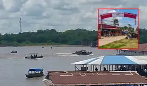 Policías colombianos intentan ingresar sin permiso a Perú por Santa Rosa, pero son detenidos por la Marina de Guerra