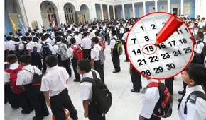 ¿Habrá clases este viernes 15 de agosto? Revisa qué regiones de Perú tienen feriado, según la ley