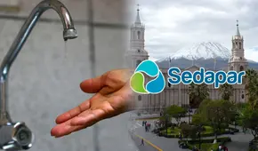 Corte de agua en Arequipa: distritos afectados el 18 de agosto, según Sedapar