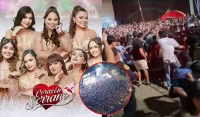 Caos en concierto de Corazón Serrano en Tarapoto deja heridos tras aglomeración en el ingreso del público al local