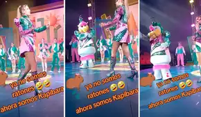 Timoteo 'trolea' al público adulto en su circo: "No son ratones, son tremendos capibaras"