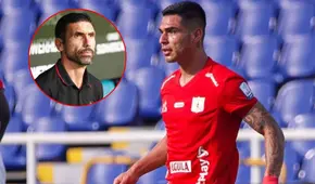 Peruano Luis Ramos mostró su fastidio tras ser cambiado por DT en derrota ante Fluminense por la Copa Sudamericana: "Me voy molesto"