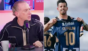 Eddie Fleischman lapidó a Pablo Ceppelini por su celebración pese a bajo nivel: "No has hecho nada con la '10' de Alianza Lima"