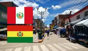 En este pueblo fronterizo del Perú acuden muchos bolivianos a cambiar dólares y conseguir alimentos: está cerca al Lago Titicaca