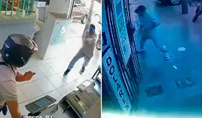 Sicario intenta asesinar a motociclista en Trujillo, pero es abatido por agente de seguridad: cámaras graban ilícito