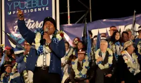 Evo Morales convoca al voto nulo en las elecciones de Bolivia: "Si el Estado no respeta al pueblo, es un derecho la sublevación" Evo Morales convoca al voto nulo en las elecciones de Bolivia: "Si el Estado no respeta al pueblo, es un derecho la sublevación"