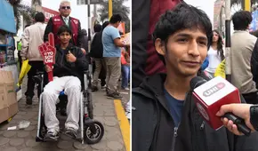 Joven de Junín que postula a la UNI fue operado 2 días antes del examen y aun así asistió: "Vine a cumplir mis sueños" Joven de Junín que postula a la UNI fue operado 2 días antes del examen y aun así asistió: "Vine a cumplir mis sueños"